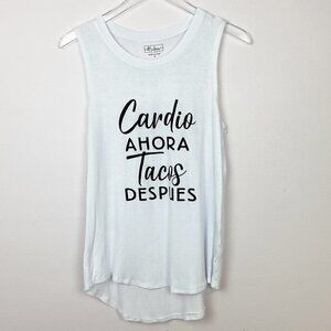 MIKEN | Cardio Ahora Tacos Despues Graphic Tank M